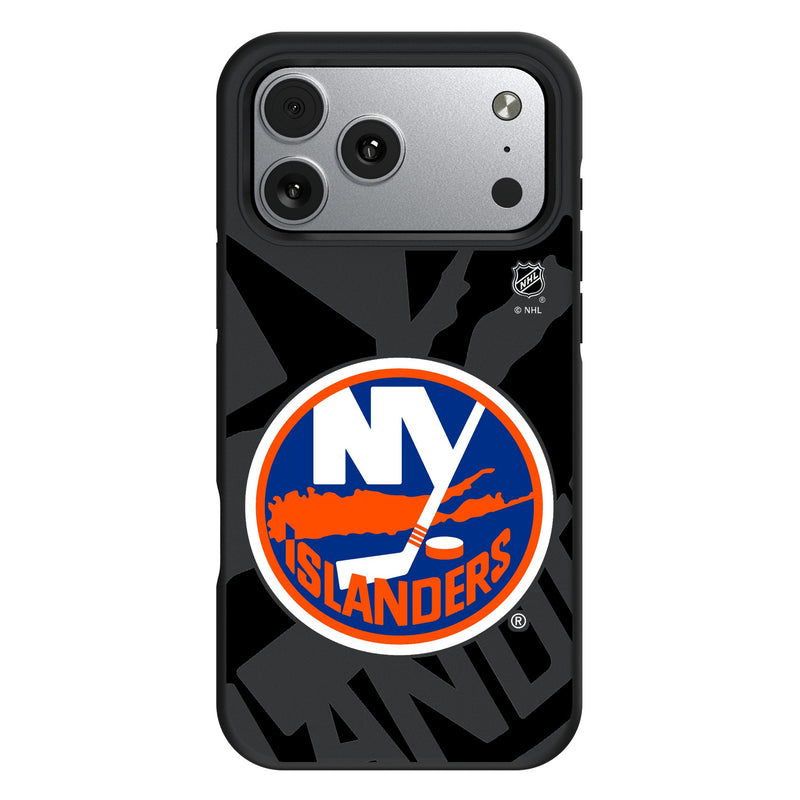 New York Islanders Monocolor Tilt iPhone Bump Phone Case for Apple iPhone