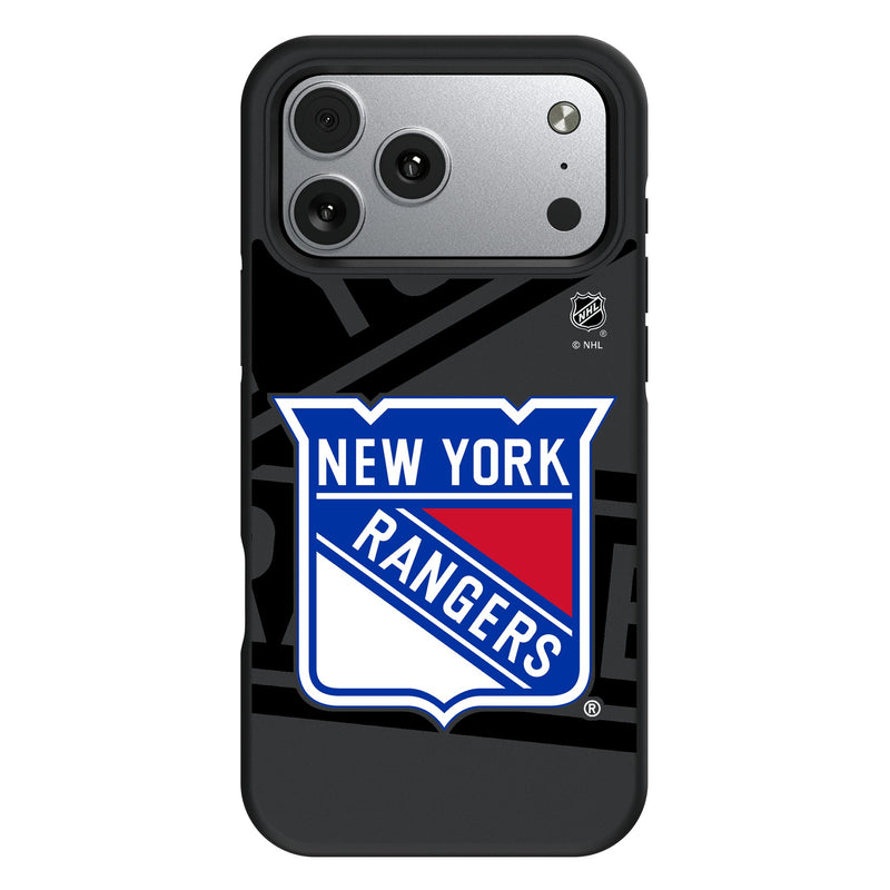 New York Rangers Monocolor Tilt iPhone Bump Phone Case for Apple iPhone