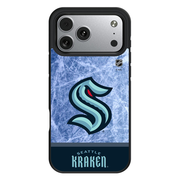 Seattle Kraken Ice Wordmark iPhone Bump Phone Case for Apple iPhone