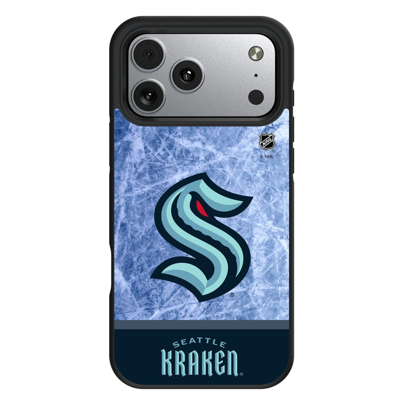 Seattle Kraken Ice Wordmark iPhone Bump Phone Case for Apple iPhone