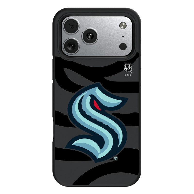 Seattle Kraken Monocolor Tilt iPhone Bump Phone Case for Apple iPhone