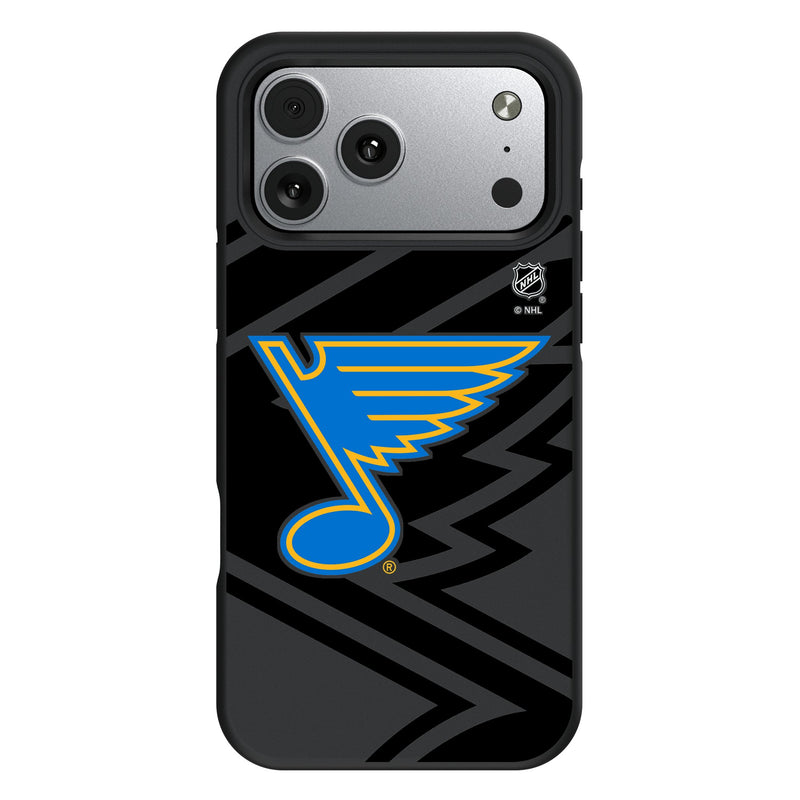 St. Louis Blues Monocolor Tilt iPhone Bump Phone Case for Apple iPhone
