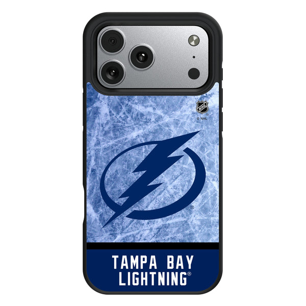 Tampa Bay Lightning Ice Wordmark iPhone Bump Phone Case for Apple iPhone