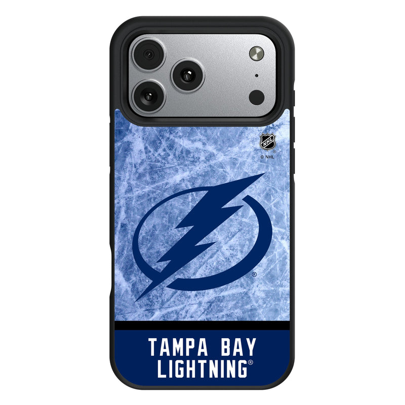 Tampa Bay Lightning Ice Wordmark iPhone Bump Phone Case for Apple iPhone