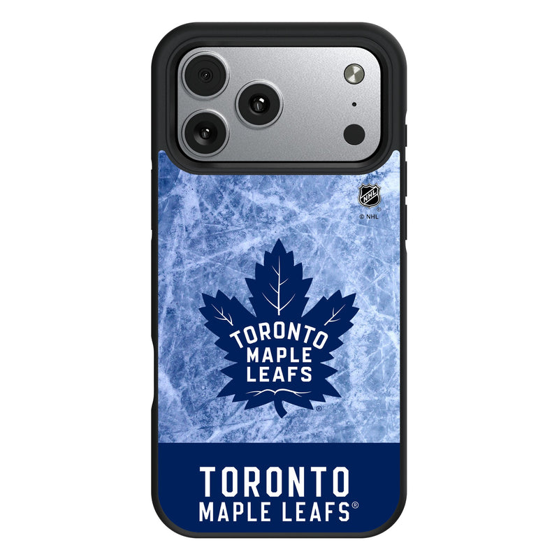 Toronto Maple Leafs Ice Wordmark iPhone Bump Phone Case for Apple iPhone