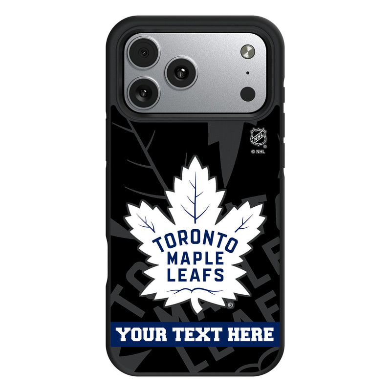 Toronto Maple Leafs Personalized Tilt iPhone Bump Phone Case for Apple iPhone