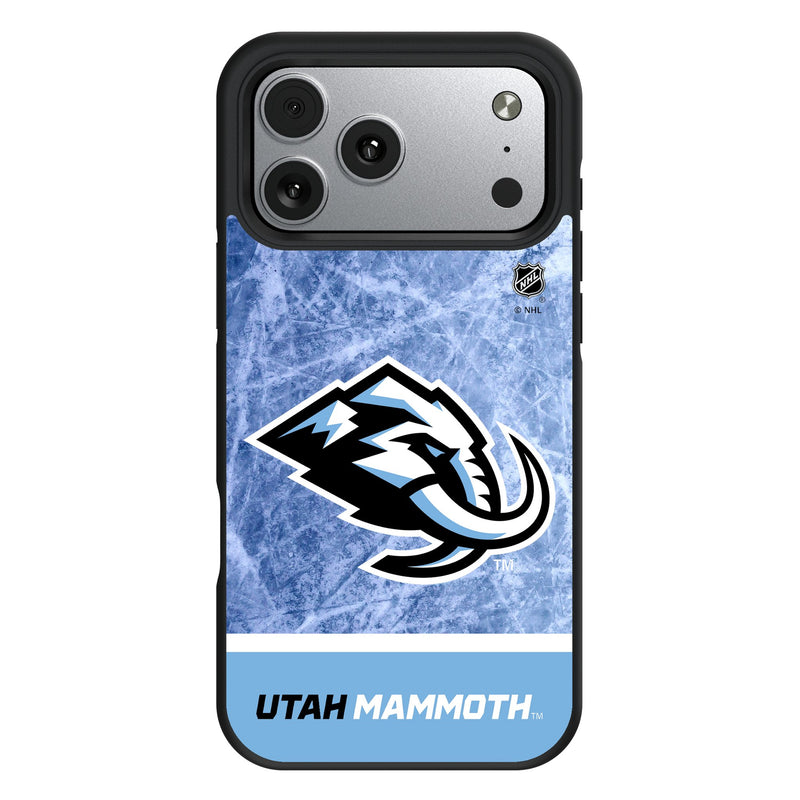 Utah Mammoth Ice Wordmark iPhone Bump Phone Case for Apple iPhone