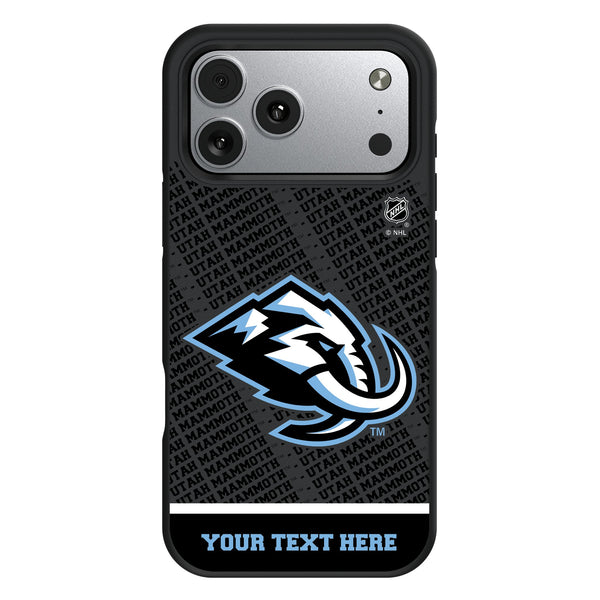 Utah Mammoth Personalized EndZone Plus iPhone Bump Phone Case for Apple iPhone