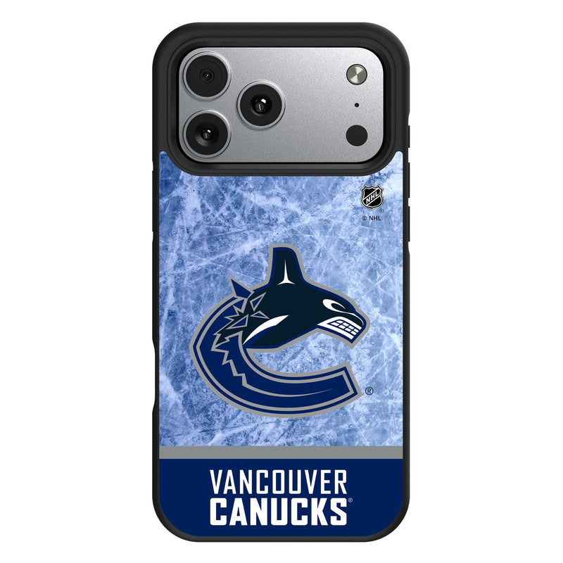 Vancouver Canucks Ice Wordmark iPhone Bump Phone Case for Apple iPhone
