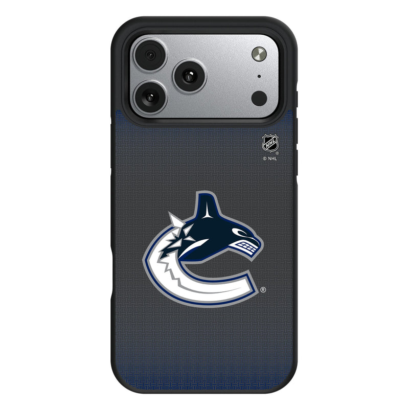 Vancouver Canucks Linen iPhone Bump Phone Case for Apple iPhone