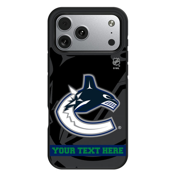 Vancouver Canucks Personalized Tilt iPhone Bump Phone Case for Apple iPhone