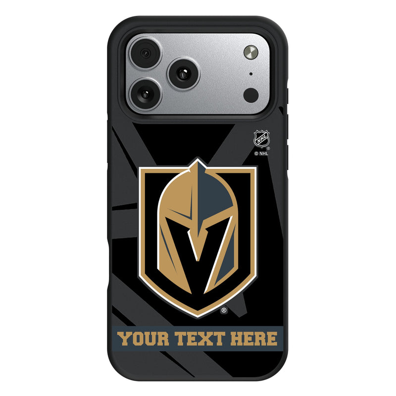 Vegas Golden Knights Personalized Tilt iPhone Bump Phone Case for Apple iPhone