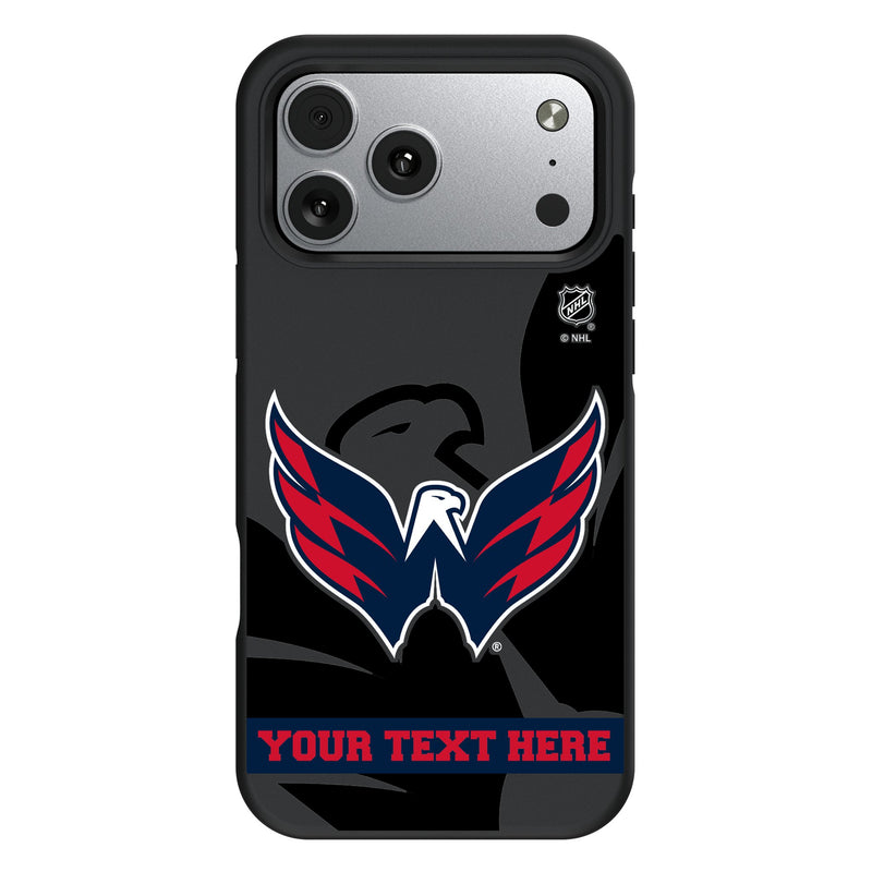 Washington Capitals Personalized Tilt iPhone Bump Phone Case for Apple iPhone