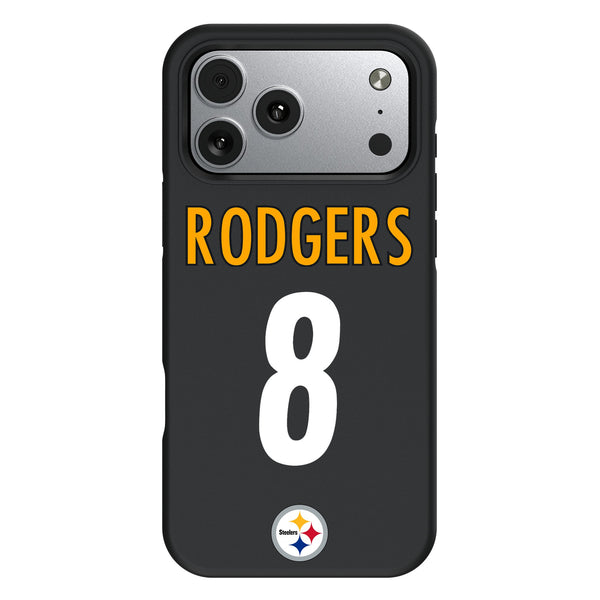 Aaron Rodgers Pittsburgh Steelers 8 Game Tactic iPhone Bump Phone Case for Apple iPhone