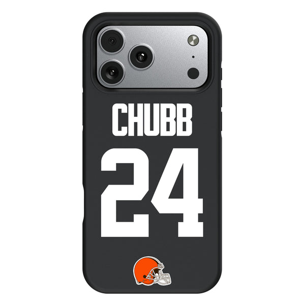 Nick Chubb Cleveland Browns 24 Game Tactic iPhone Bump Phone Case for Apple iPhone