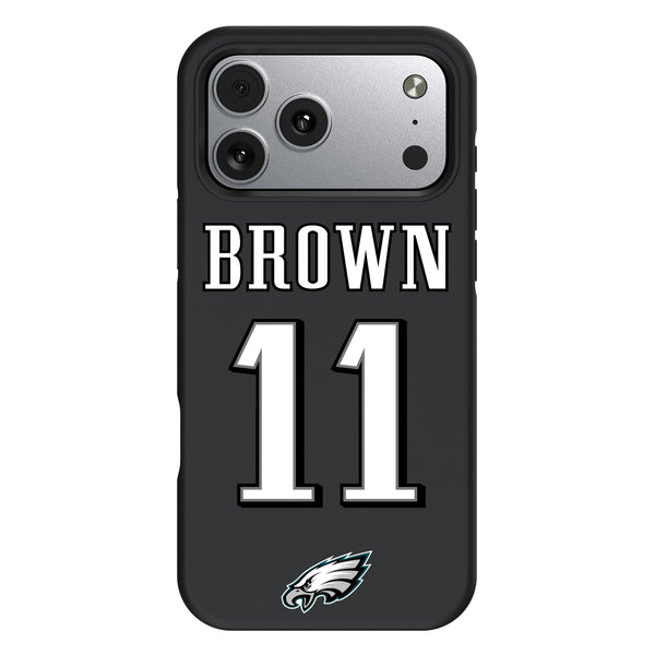 A.J. Brown Philadelphia Eagles 11 Game Tactic iPhone Bump Phone Case for Apple iPhone