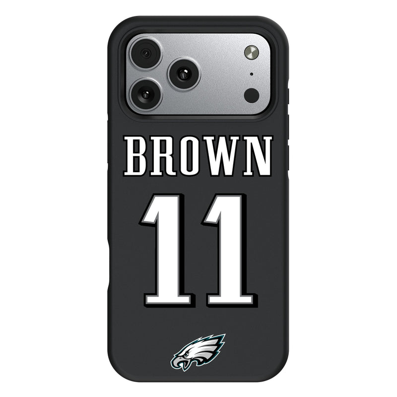 A.J. Brown Philadelphia Eagles 11 Game Tactic iPhone Bump Phone Case for Apple iPhone