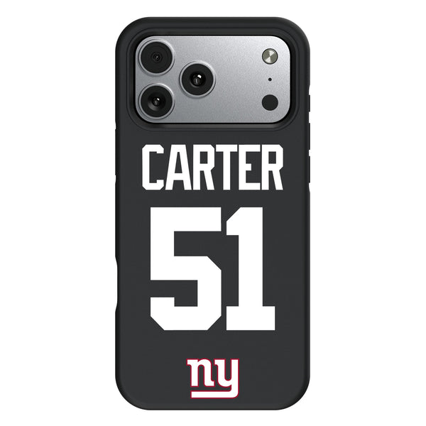 Abdul Carter New York Giants 51 Game Tactic iPhone Bump Phone Case for Apple iPhone