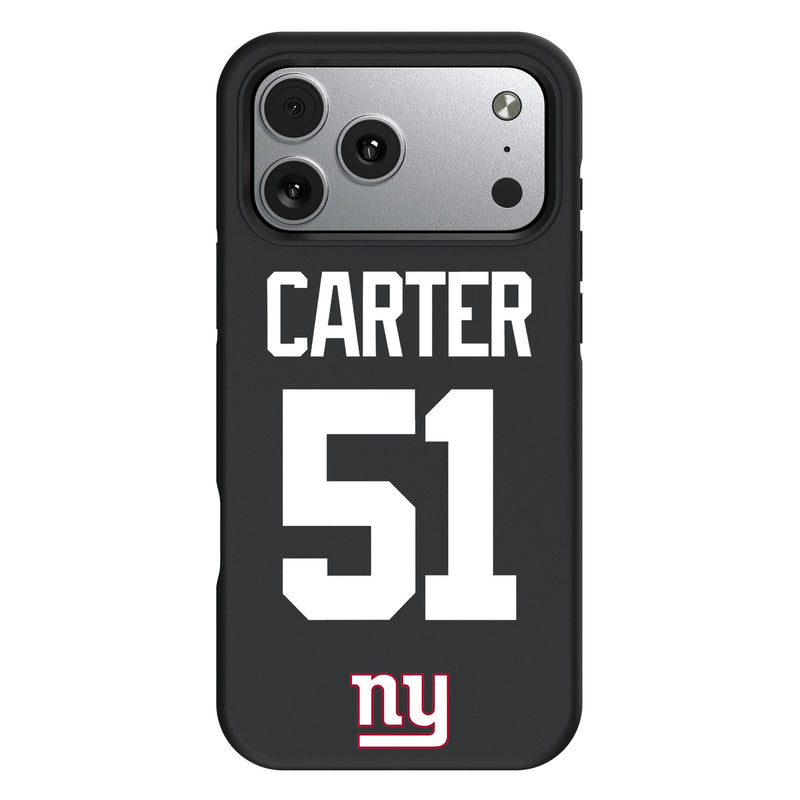 Abdul Carter New York Giants 51 Game Tactic iPhone Bump Phone Case for Apple iPhone