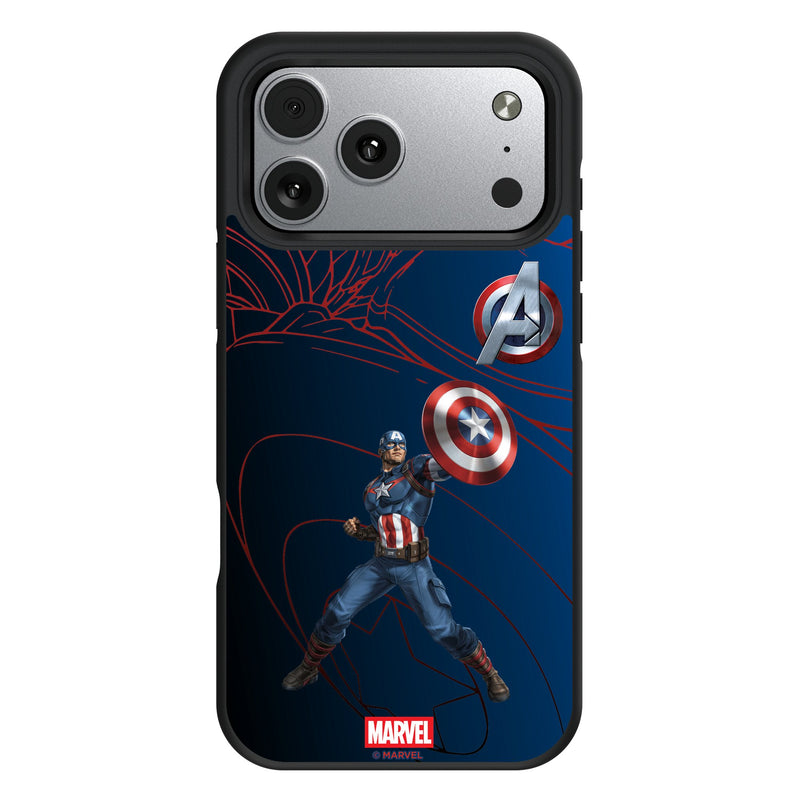 Marvel Avengers Captain America MechLine iPhone Bump Phone Case for Apple iPhone