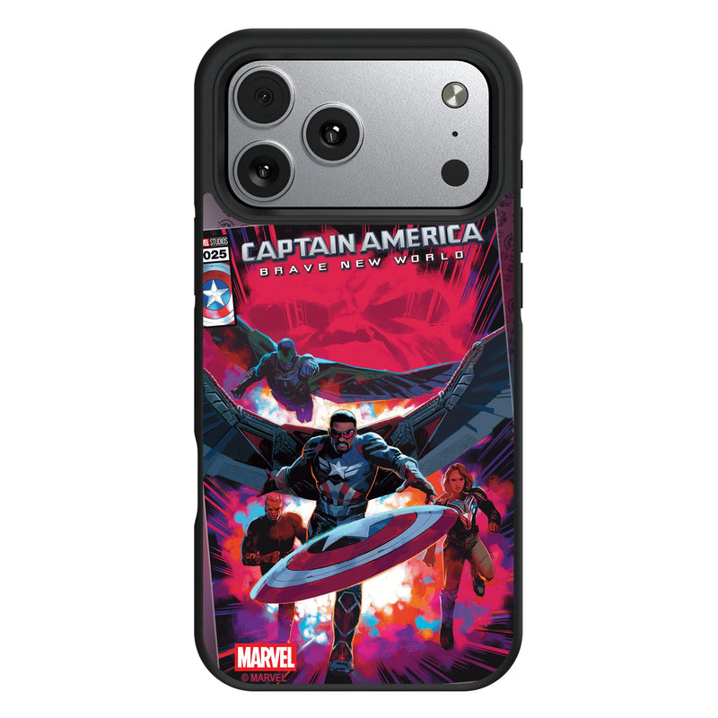 Marvel Avengers Sam Wilson Captain America Cover Art iPhone Bump Phone Case for Apple iPhone