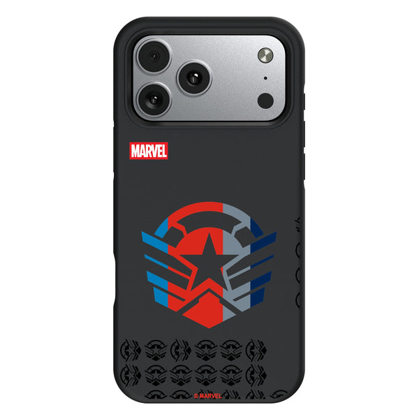 Marvel Avengers Sam Wilson Captain America Sigil iPhone Bump Phone Case for Apple iPhone