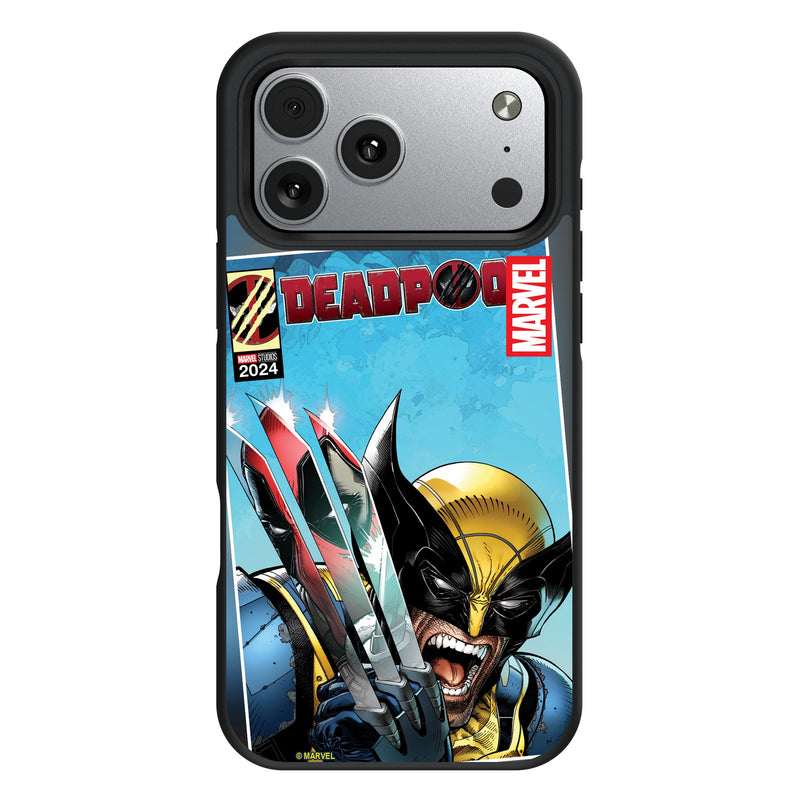 Marvel Deadpool Wolverine Cover Art iPhone Bump Phone Case for Apple iPhone