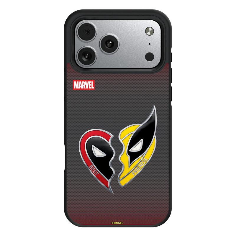 Marvel Deadpool Wolverine Grid iPhone Bump Phone Case for Apple iPhone
