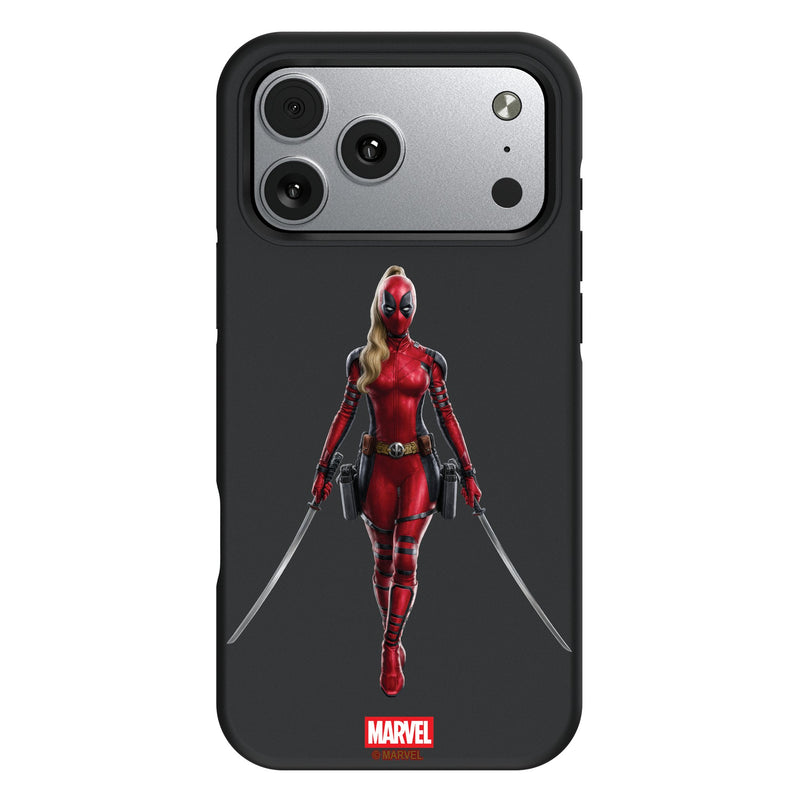 Marvel Ladypool Badge iPhone Bump Phone Case for Apple iPhone