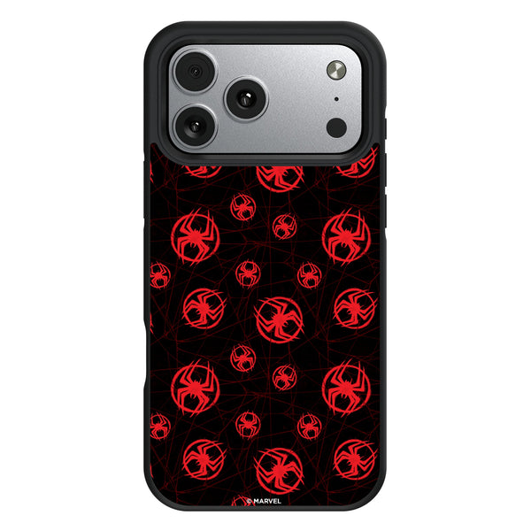 Marvel Miles Morales Pattern iPhone Bump Phone Case for Apple iPhone