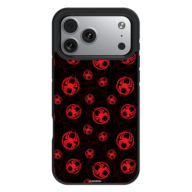 Marvel Miles Morales Pattern iPhone Bump Phone Case for Apple iPhone