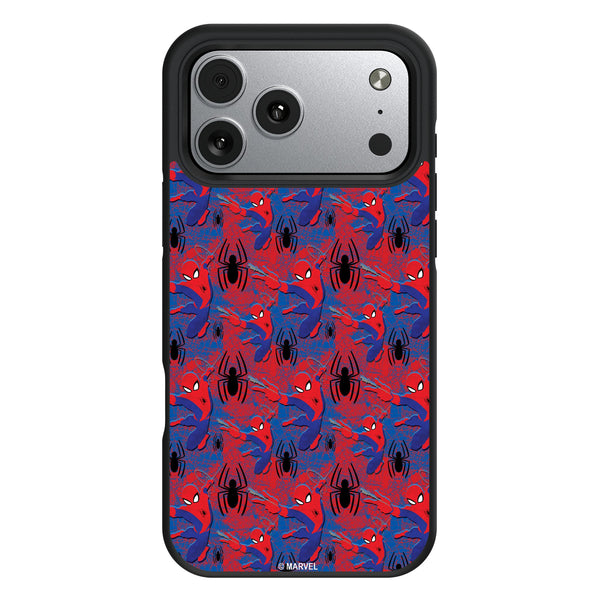 Marvel Spider-Man Pattern iPhone Bump Phone Case for Apple iPhone