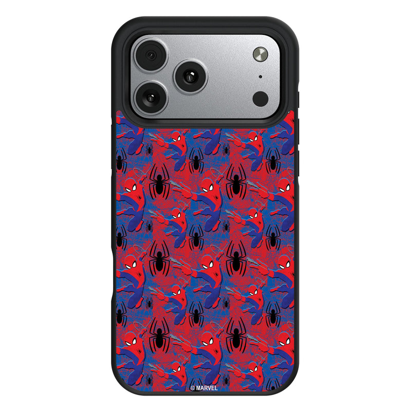 Marvel Spider-Man Pattern iPhone Bump Phone Case for Apple iPhone