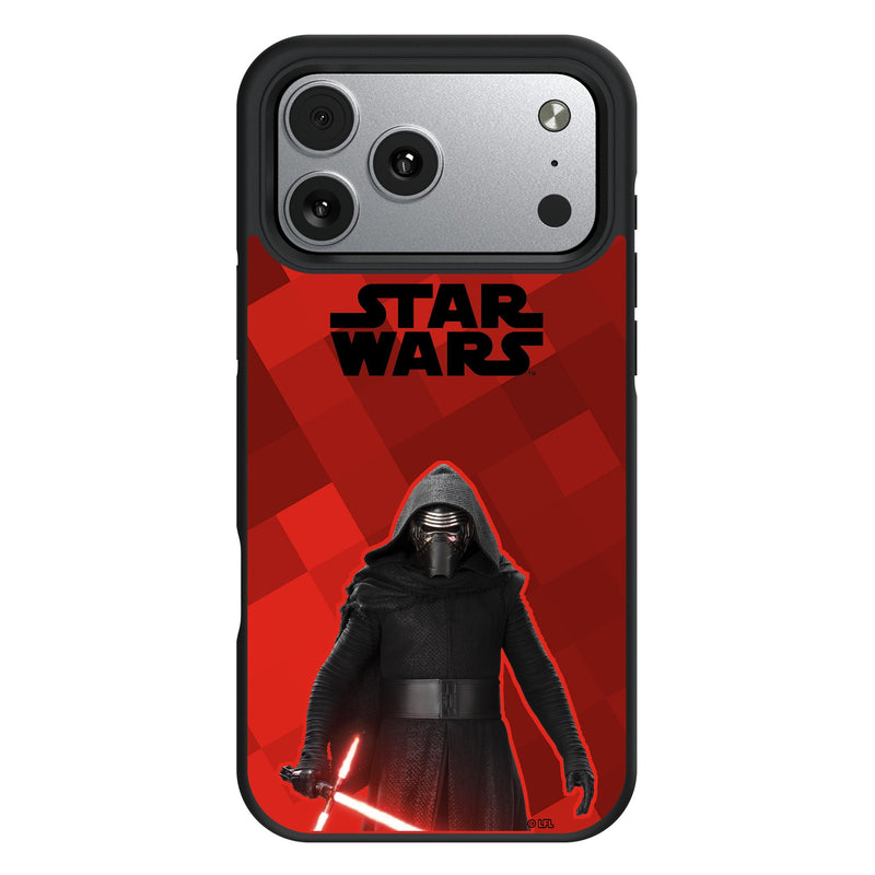 Star Wars Kylo Ren Color Block iPhone Bump Phone Case for Apple iPhone