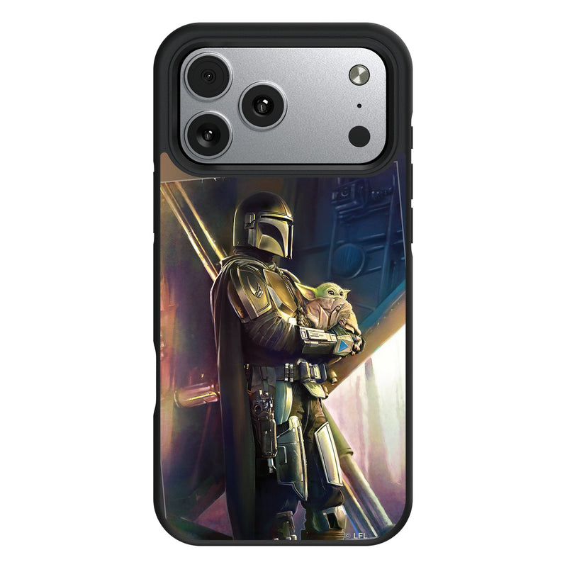 Star Wars: The Mandalorian Din Djarin Portrait iPhone Bump Phone Case for Apple iPhone