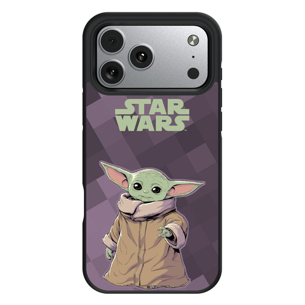 Star Wars: The Mandalorian Grogu Color Block iPhone Bump Phone Case for Apple iPhone
