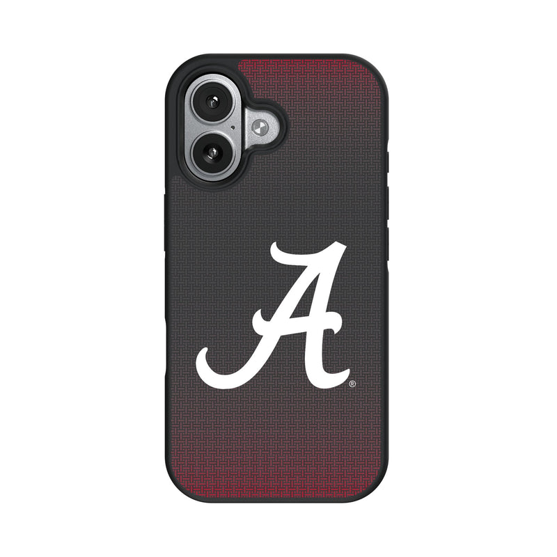 University of Alabama Crimson Tide Script A Linen iPhone Bump Phone Case for Apple iPhone