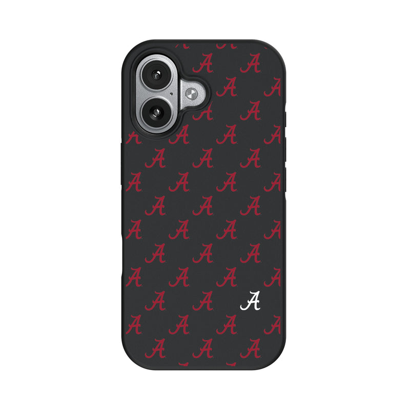 University of Alabama Crimson Tide Script A Fashion Pattern iPhone Bump Phone Case for Apple iPhone