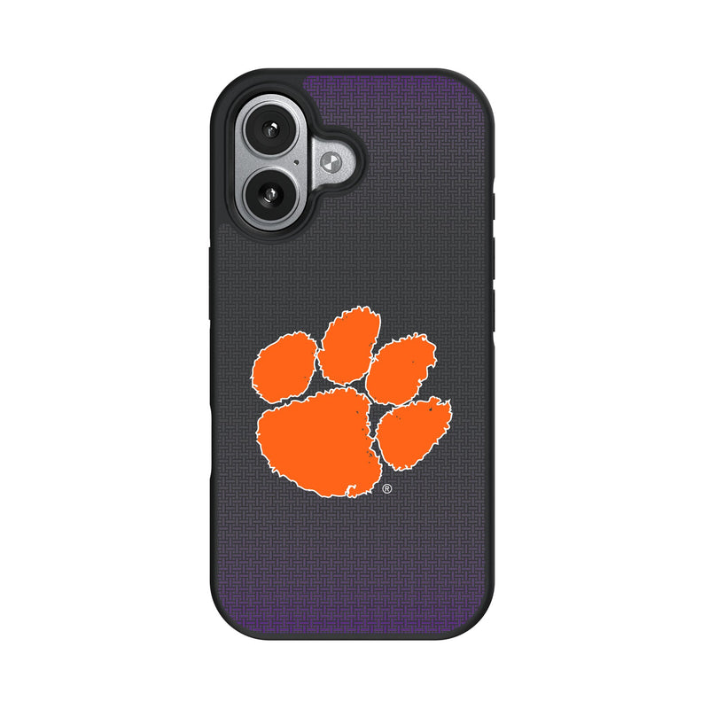 Clemson University Tigers Linen iPhone Bump Phone Case for Apple iPhone
