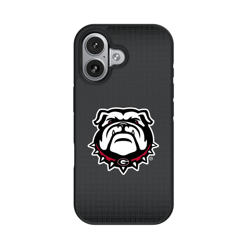 University of Georgia Bulldogs Uga Linen iPhone Bump Phone Case for Apple iPhone