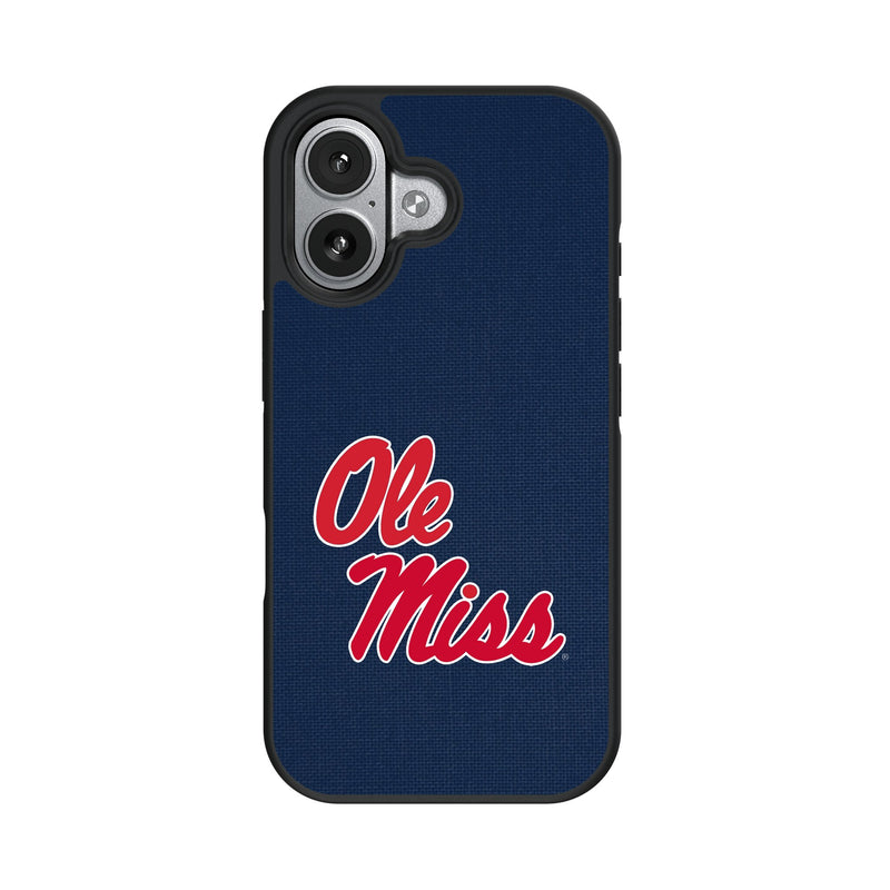 University of Mississippi Rebels Solid iPhone Bump Phone Case for Apple iPhone