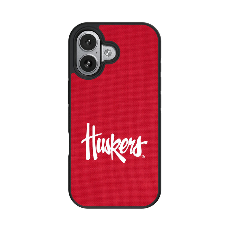 University of Nebraska Huskers Solid iPhone Bump Phone Case for Apple iPhone