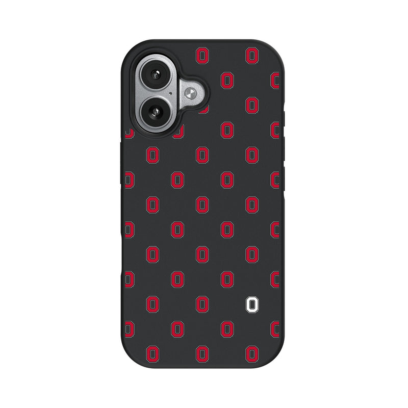 Ohio State University Buckeyes Fashion Pattern iPhone Bump Phone Case for Apple iPhone