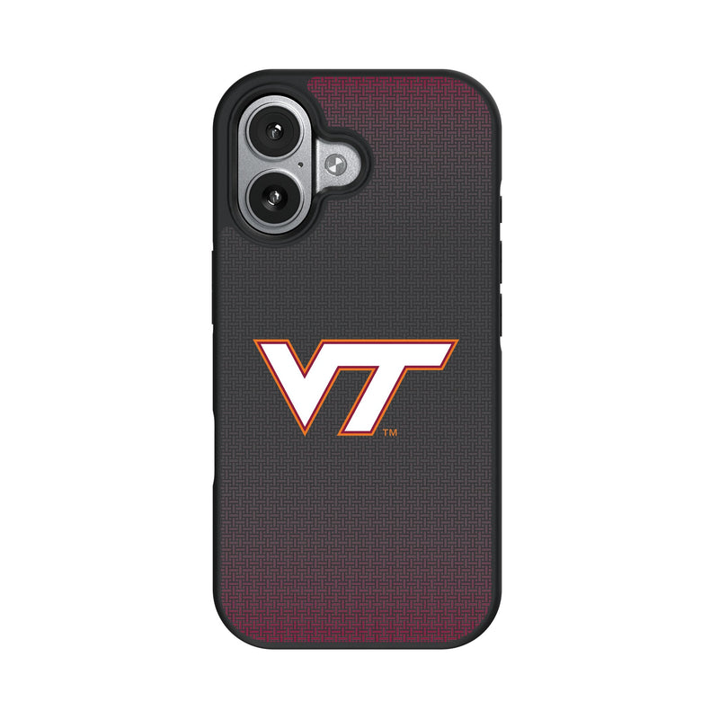Virginia Tech Hokies Linen iPhone Bump Phone Case for Apple iPhone