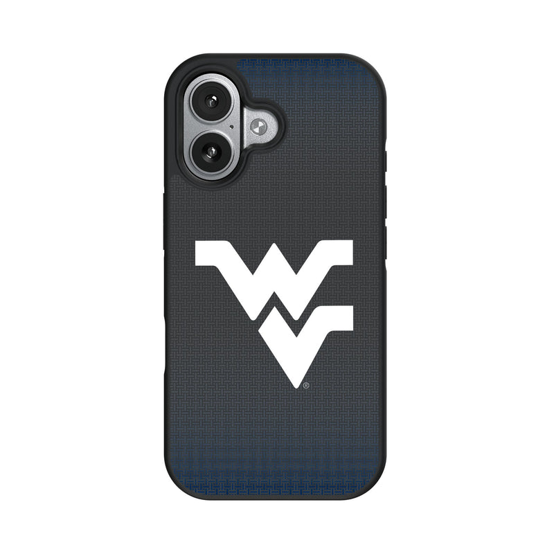 West Virginia University Mountaineers Linen iPhone Bump Phone Case for Apple iPhone