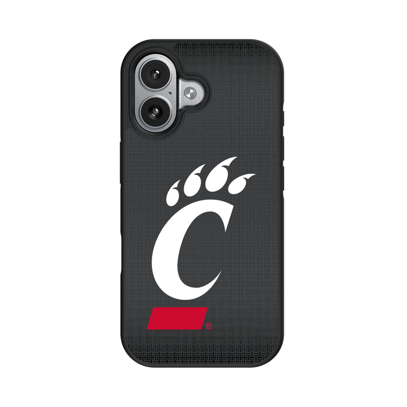 University of Cincinnati Bearcats Linen iPhone Bump Phone Case for Apple iPhone