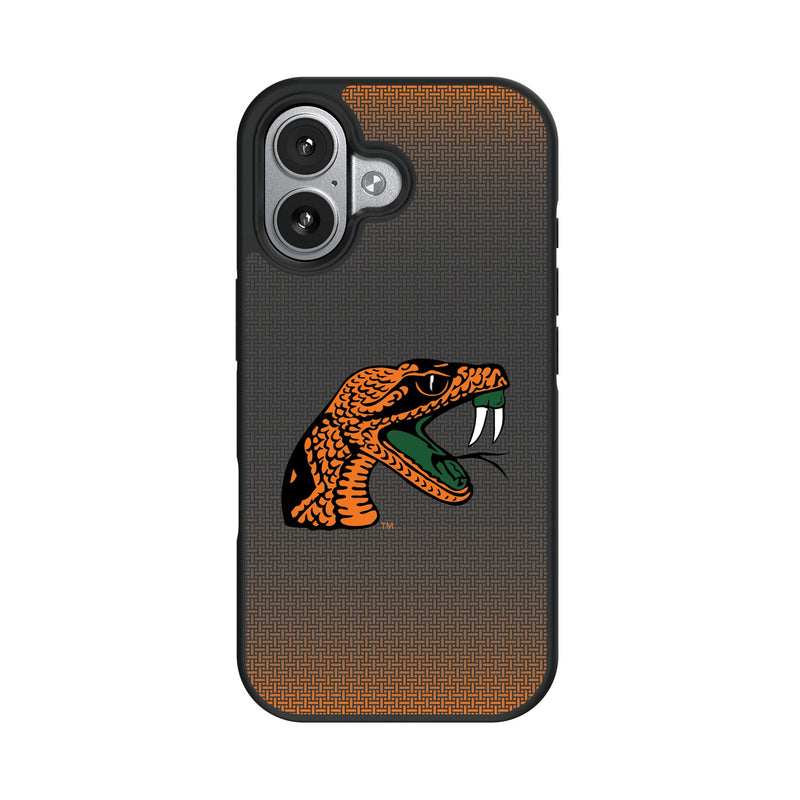 Florida A&M University Rattlers Linen iPhone Bump Phone Case for Apple iPhone