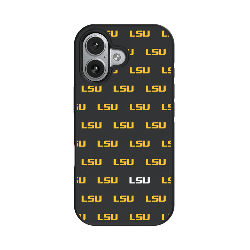 Louisiana State University Tigers Fashion Pattern iPhone Bump Phone Case for Apple iPhone
