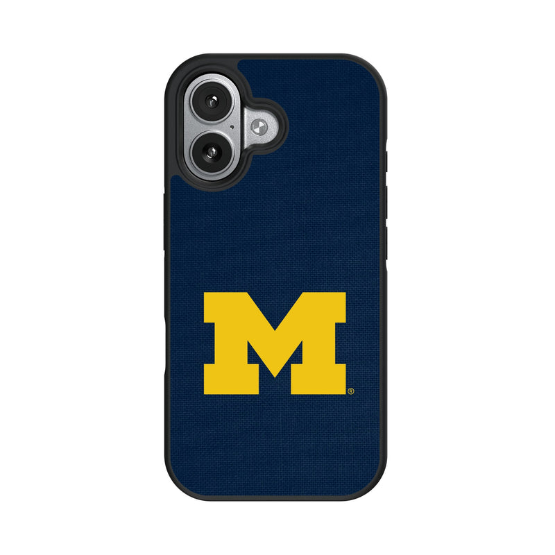 University of Michigan Wolverines Solid iPhone Bump Phone Case for Apple iPhone