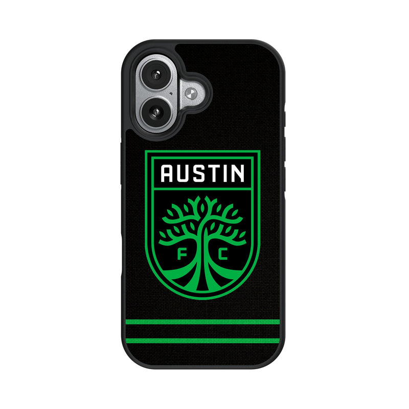 Austin FC Stripe iPhone Bump Phone Case for Apple iPhone